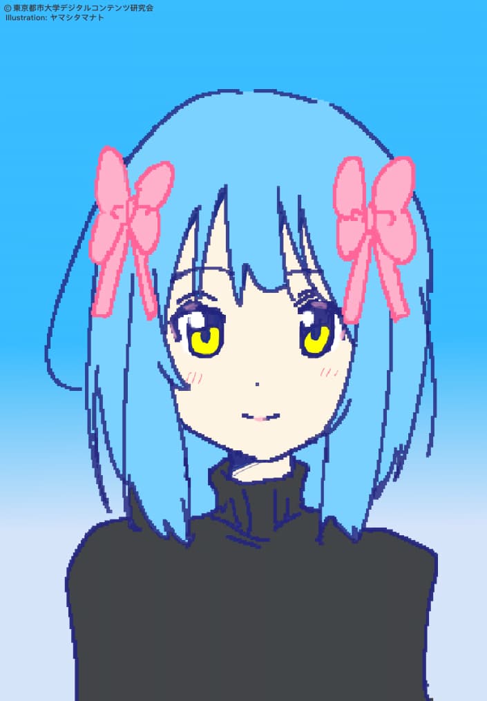 でじこんちゃん 証明写真